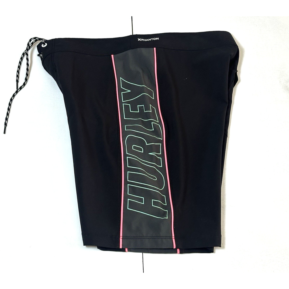 Hurley Men’s Black Shorts Size 30 Hurley Athletic‎ Shorts Size 30 - Picture 13 of 16